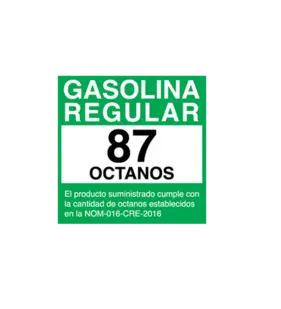 Caratula 87 OCTANOS MAGNA con leyenda