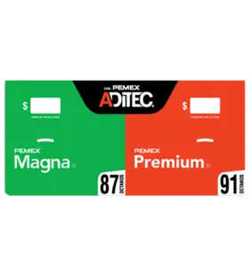 Caratula NA1 MAGNA-PREMIUM ADITEC Disp.Gilbarco (73058MP91)