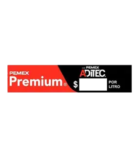 Caratula PREMIUM ADITEC 91 OCTANOS IZQ (3071P)