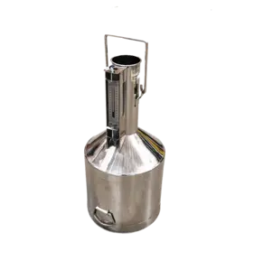 JARRA PATRON DE ACERO INOX DE 10 L