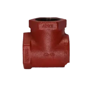 TEE (ROJA) adaptador mecánico de fugas (0038-072-5)